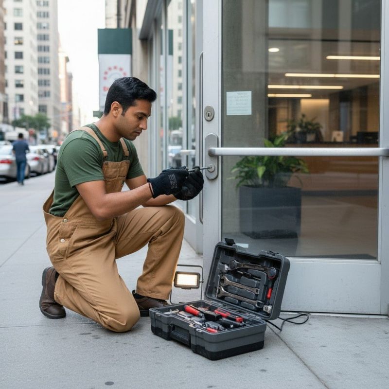 Doorknob Repair detail