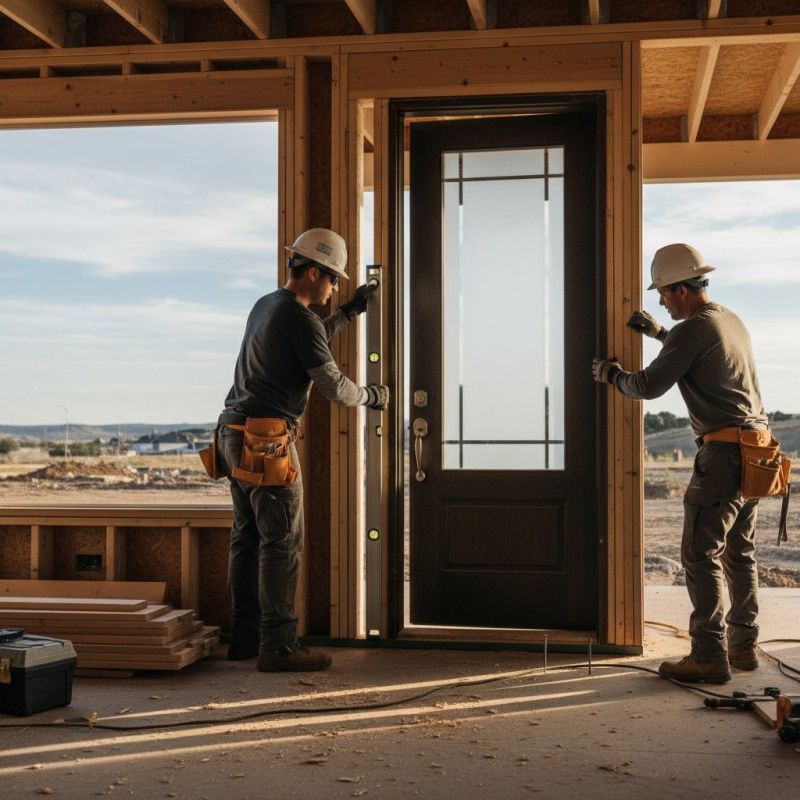 Front Door Installation detail