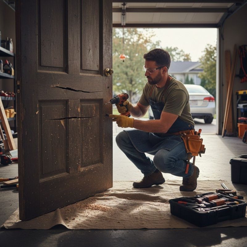 Wood Door Repair